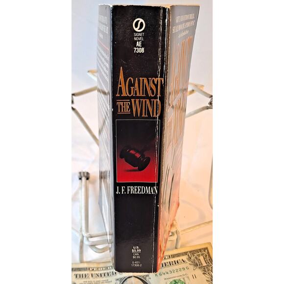 Against the Wind by J. F. Freedman (1992 1st Mass Market Paperback) - Picture 3 of 6
